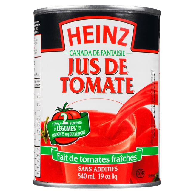 Heinz Jus De Tomate 540ml/ Heinz Tomato Juice 540ml