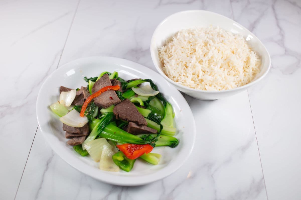 40. Beef Bok Choy