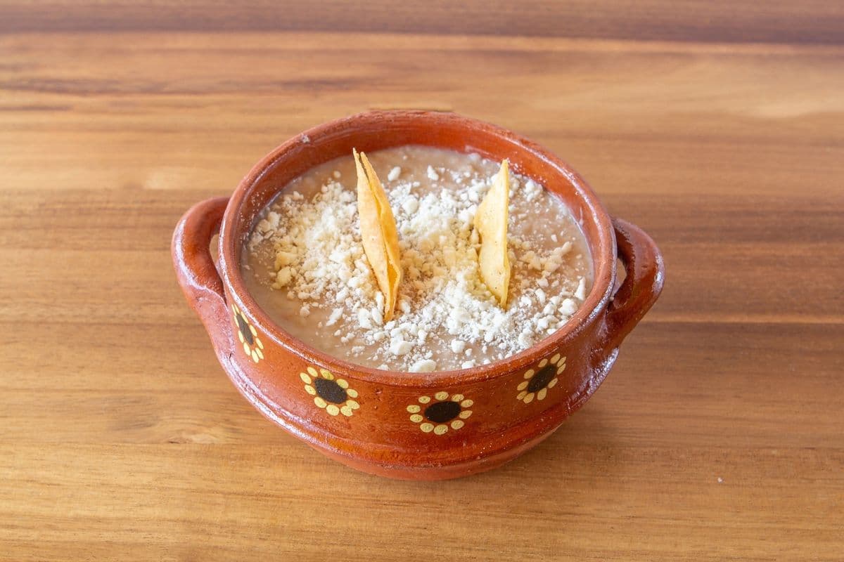Beans with Cheese