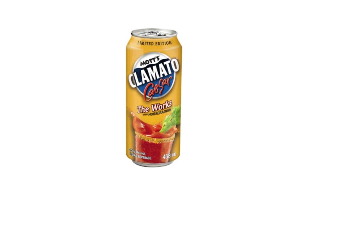 Mott's Clamato Caesar The Works (458 ml) (1 x 458ml)
