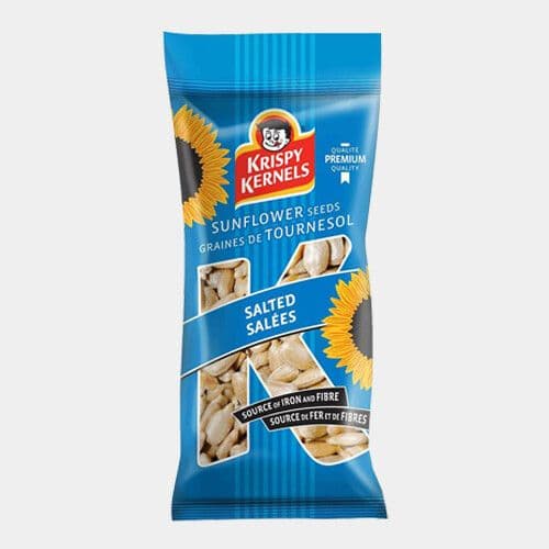 Krispy Kernels Graines de tournesol salées (70g) / Krispy Kernels Sunflower Seeds Salted (70g)