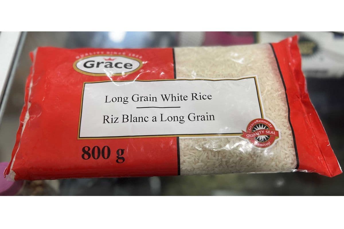 Grace long grain white rice (800g)