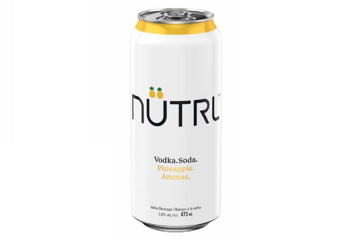 NUTRL Vodka Soda Pineapple (1 x 473ml)