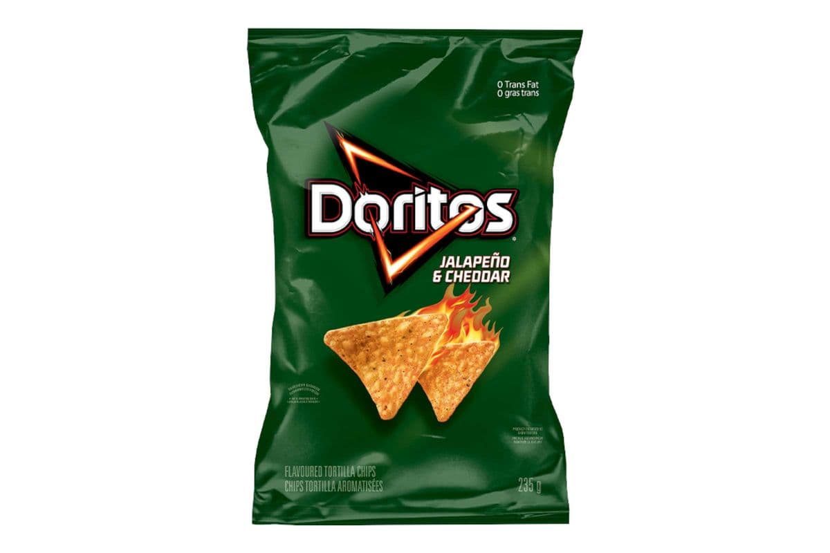 Doritos Jalapeno & Cheddar (235gm) (250 Cal)