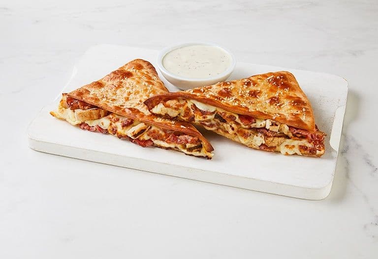 Chicken Bacon Alfredo Melt