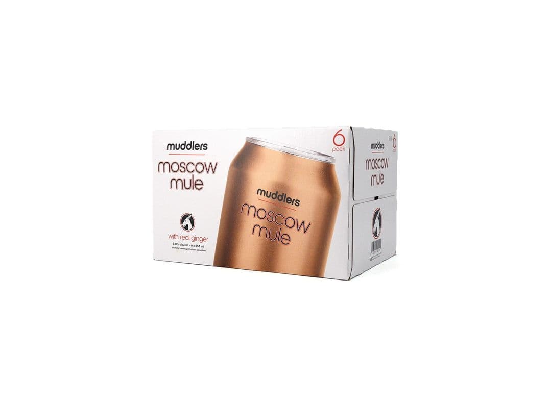 Muddlers - Moscow Mule (6 x 355 ml)