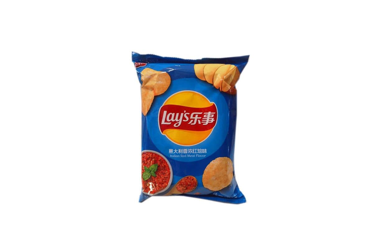 Lay’s Chips Italian Red Meat Flavor（乐事 意大利红烩味）