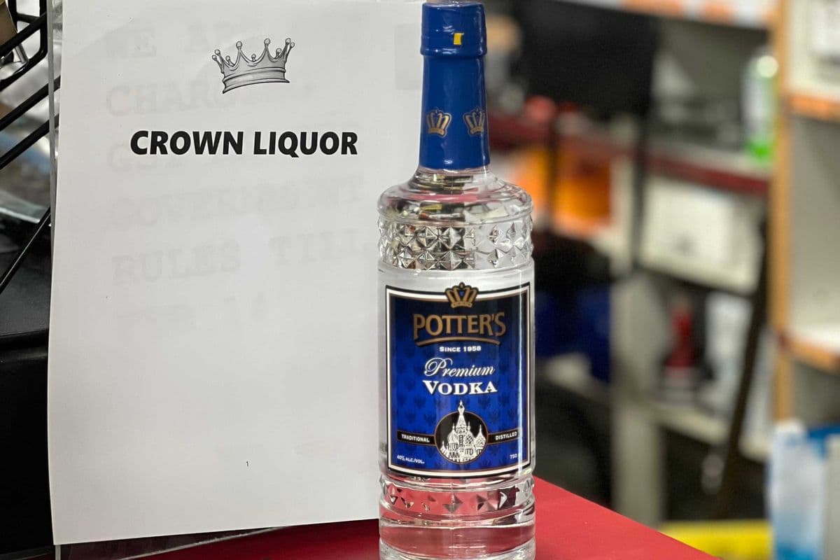 Potter's vodka (1 x 750ml)