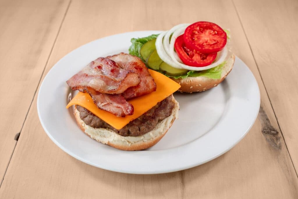 Maple BBQ Bacon Burger