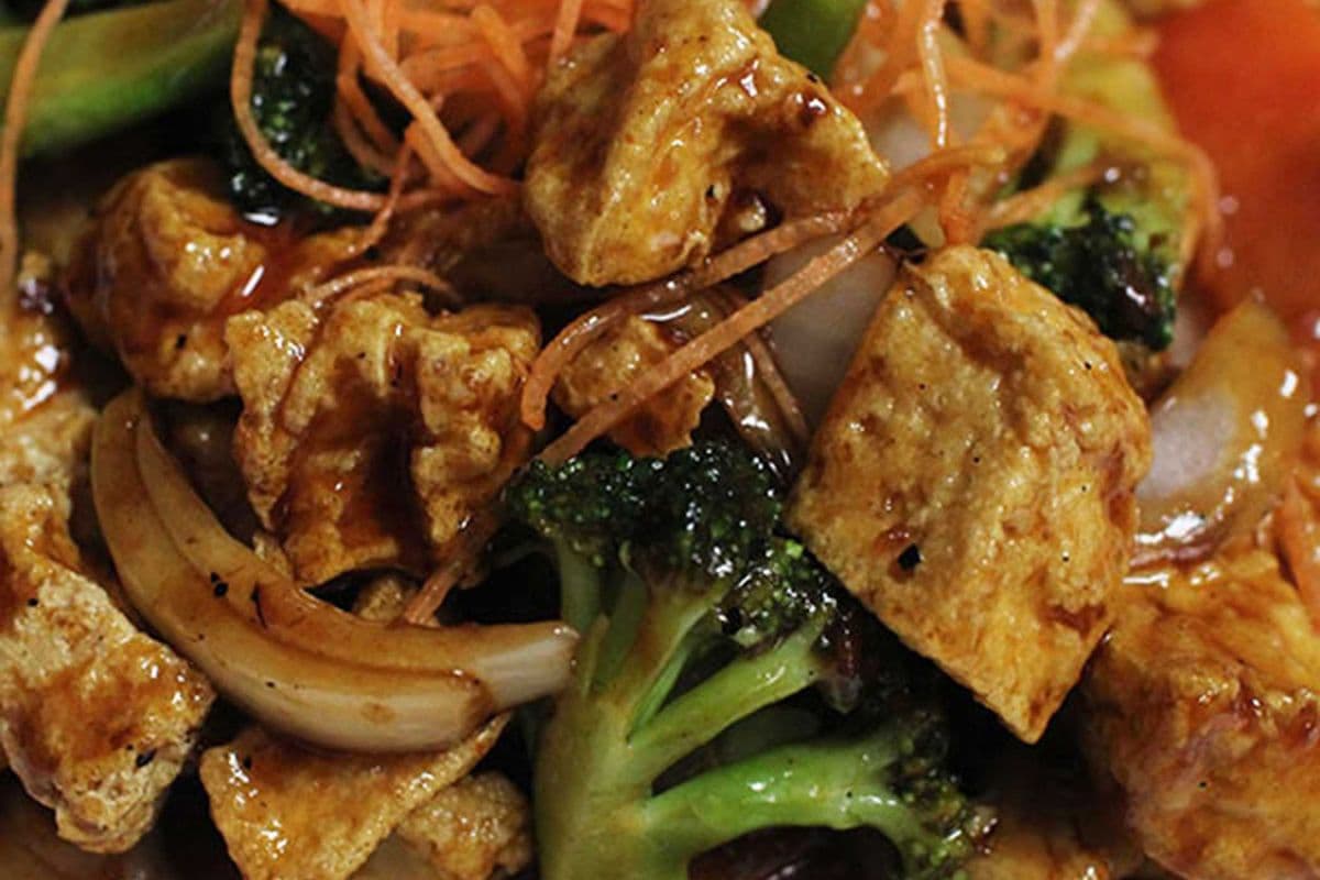 Tofu Général Tao sauce végétalienne / General Tao Tofu with Vegan Sauce