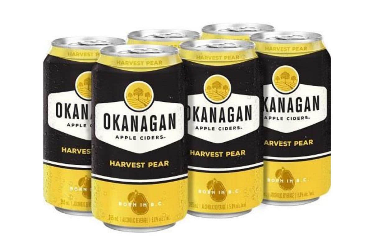 Okanagan Cider Harvest Pear (6 Cans) (1 x 6*335ML)