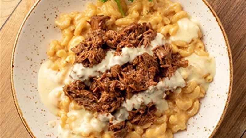 Braised Beef Short Ribs Macaroni and Cheese