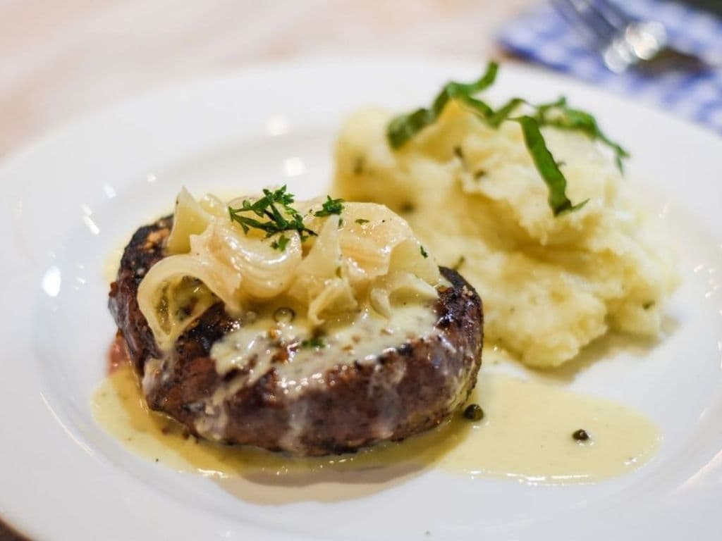 Filet with Burro Bianco Truffle Sauce