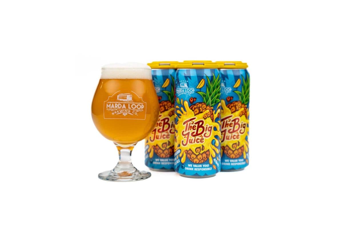 Marda Loop Brewing The Big Juice New England Ipa (4 cans) (4 x 473ML)