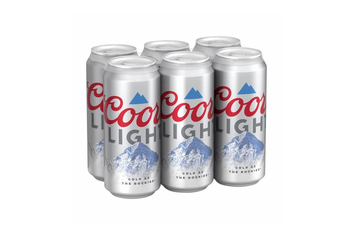 Coors Light (6 Cans) (1 x 473ML)