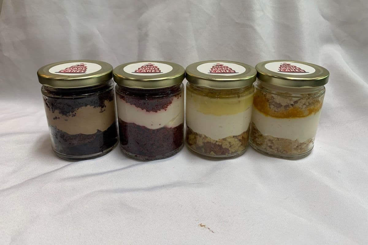 Individual Cake Jars
