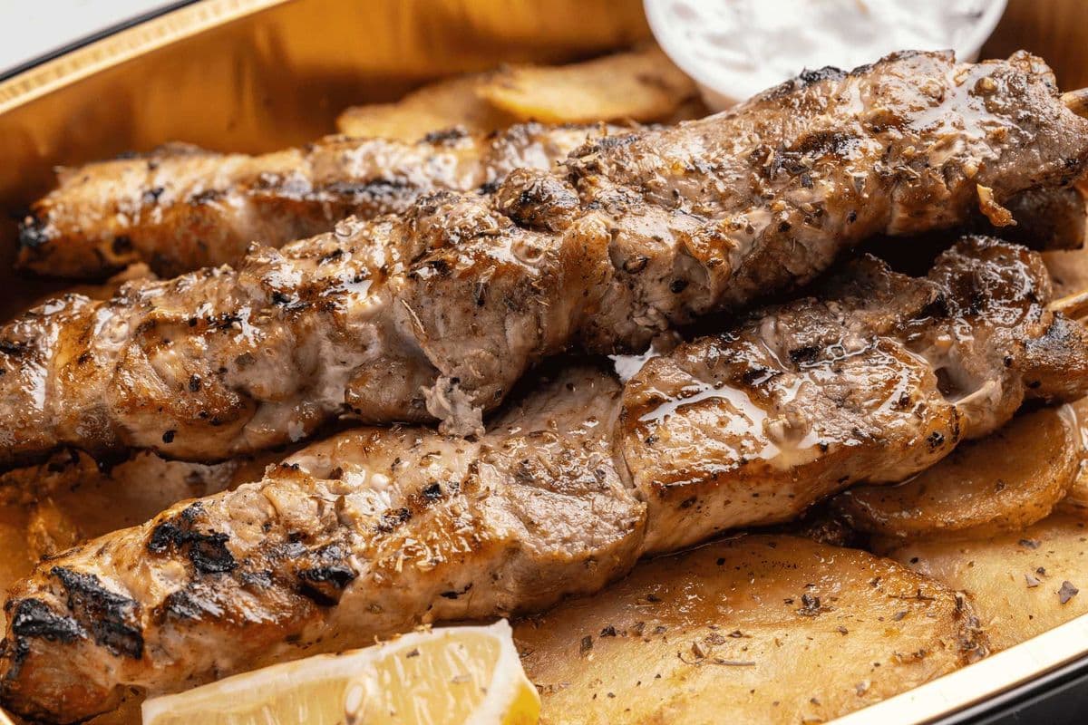 Souvlaki Sticks (1 Stick)
