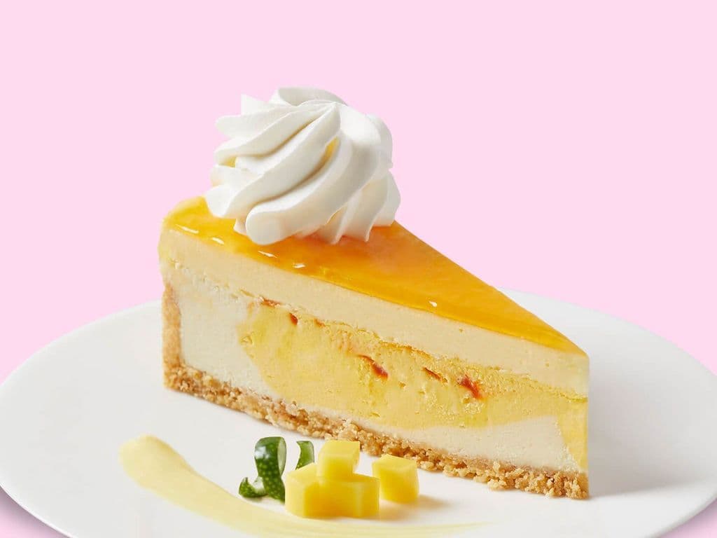 Mango Key Lime Cheesecake