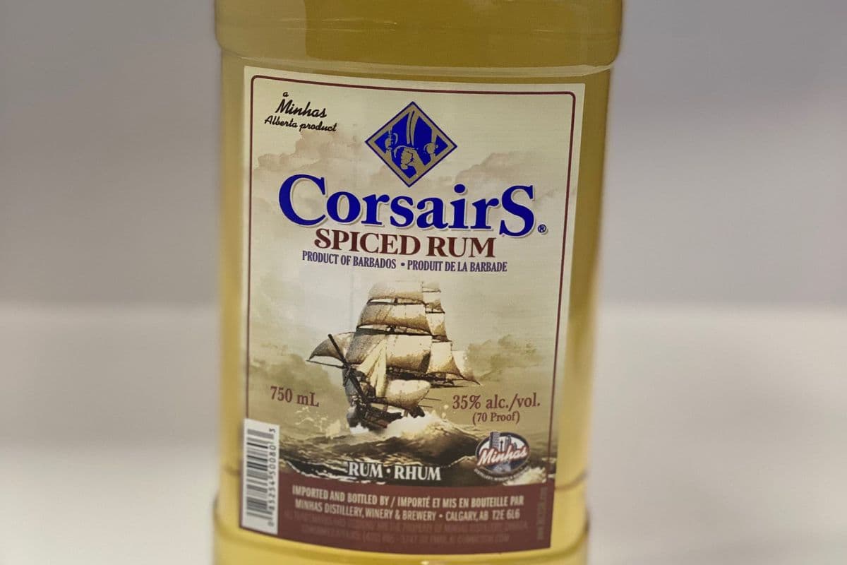 Corsairs Spiced Rum 750ML (1 x 750 ml)