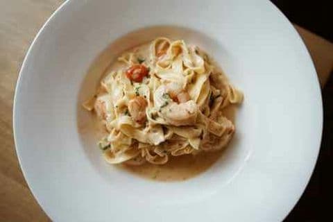 SHRIMP TAGLIATELLE