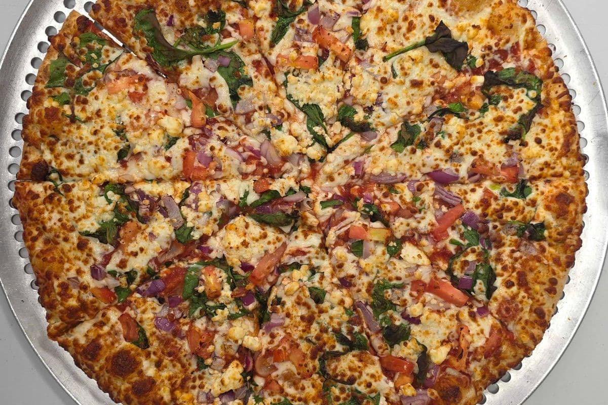 12" Medium Spinach Pizza