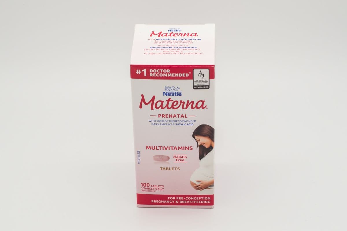 Maternal prenatal multivitamins (100 tablets)