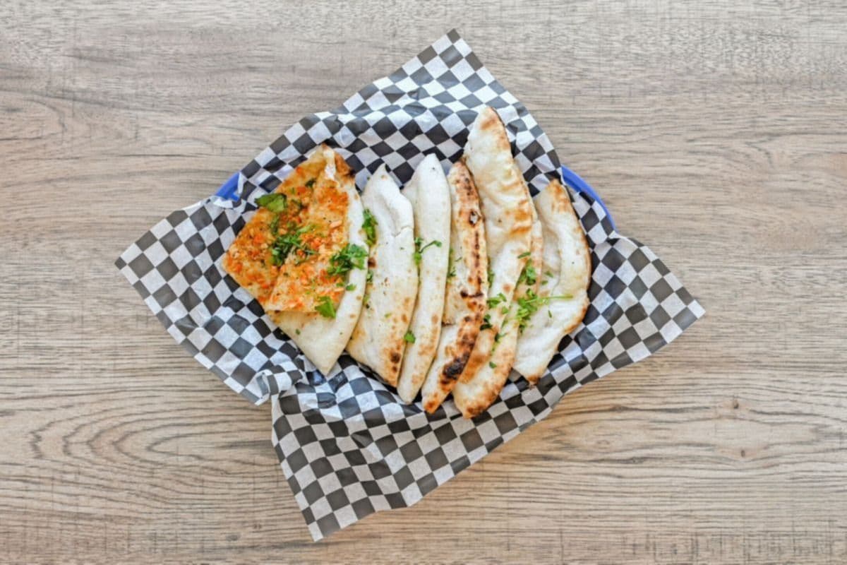 Golden Chicken Naan