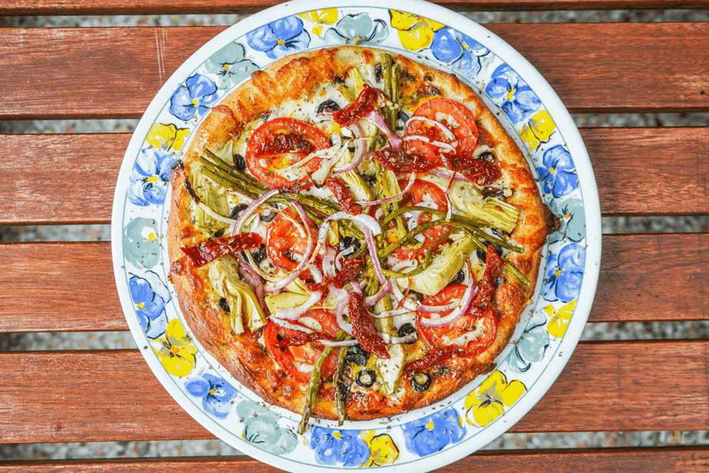 10" Pizza vegetarienne / 10" Pizza Vegetarian