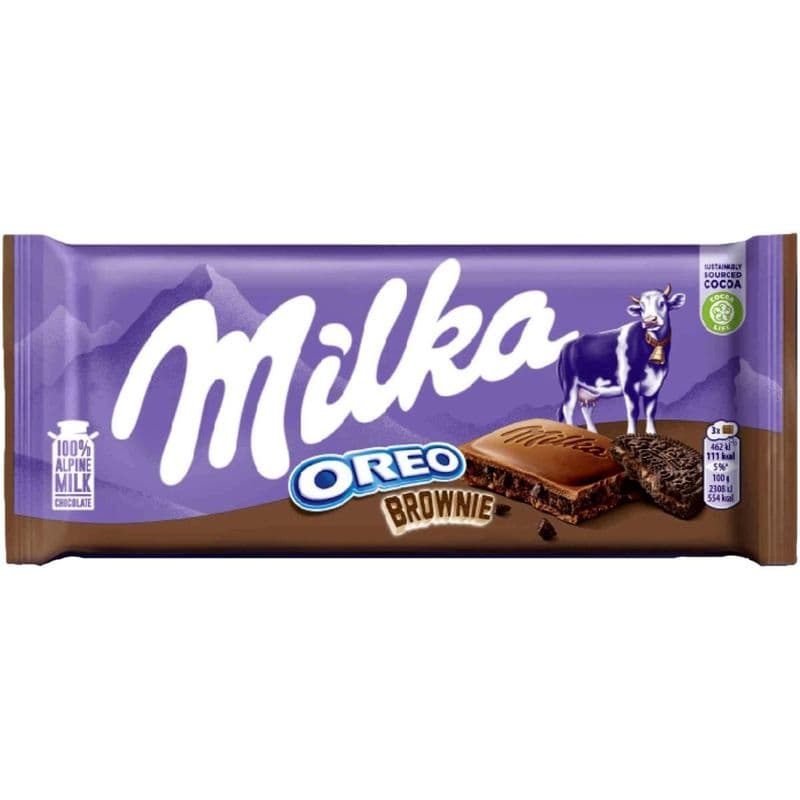 Chocolat Milka Oreo Brownie