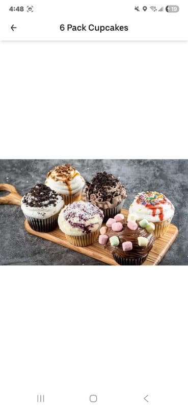 6-Pack Cupcakes
