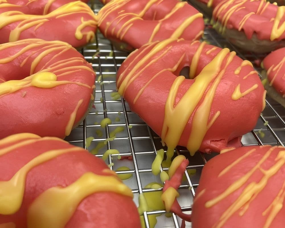 Lemon Raspberry Donut (V)(GF)
