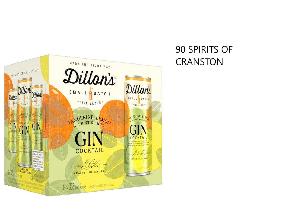 DILLON'S TANGERINE & A HINT OF MINT 6PK (1 x 6x355ML)