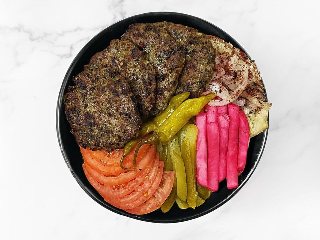 Beef Kebab Meal