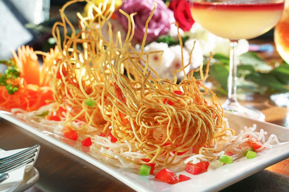 Prawn in Crunchy Noodles (5 pcs)