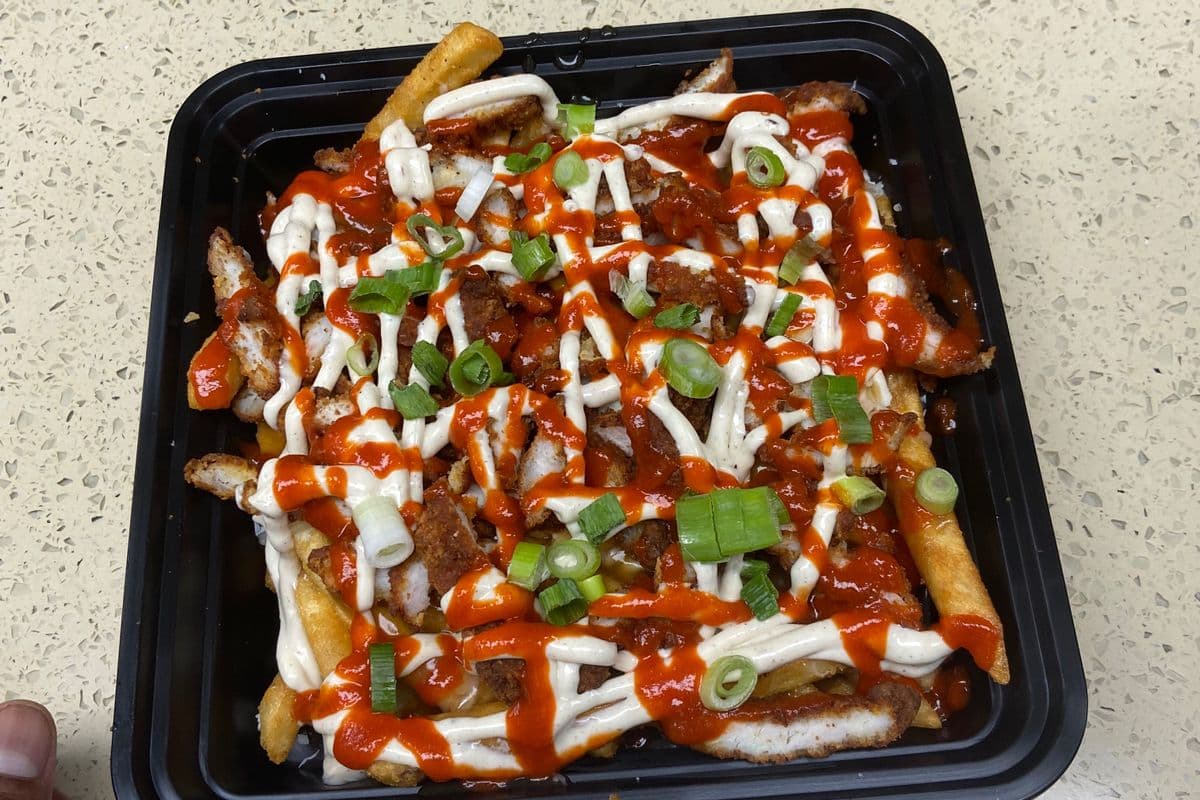 Buffalo Chicken Poutine