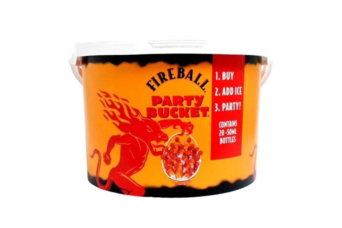 852902. FIREBALL PARTY BUCKET (20 x 50ML)