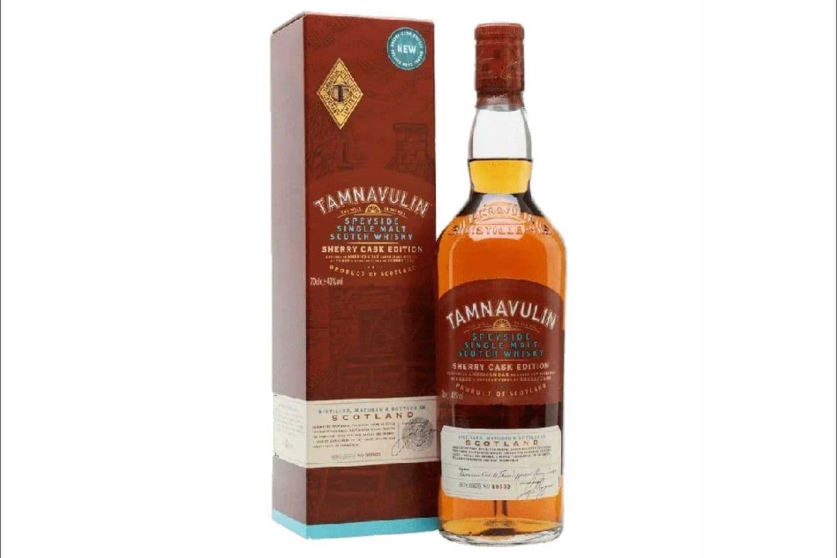 Tamnavulin Sherry Cask Edition Single Malt Scotch Whisky 750ml (1 x 750ml)