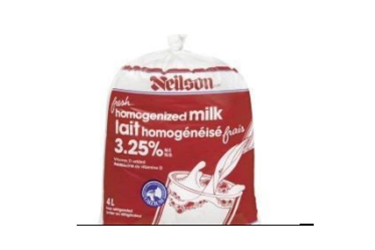 Neilson 3.25% Milk (4 L Bag)