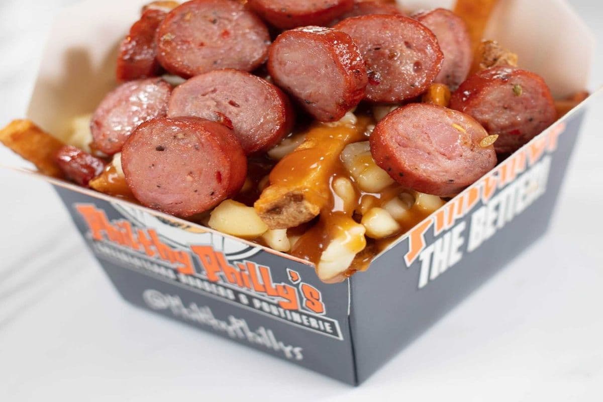 Italian Spicy Sausage Poutine