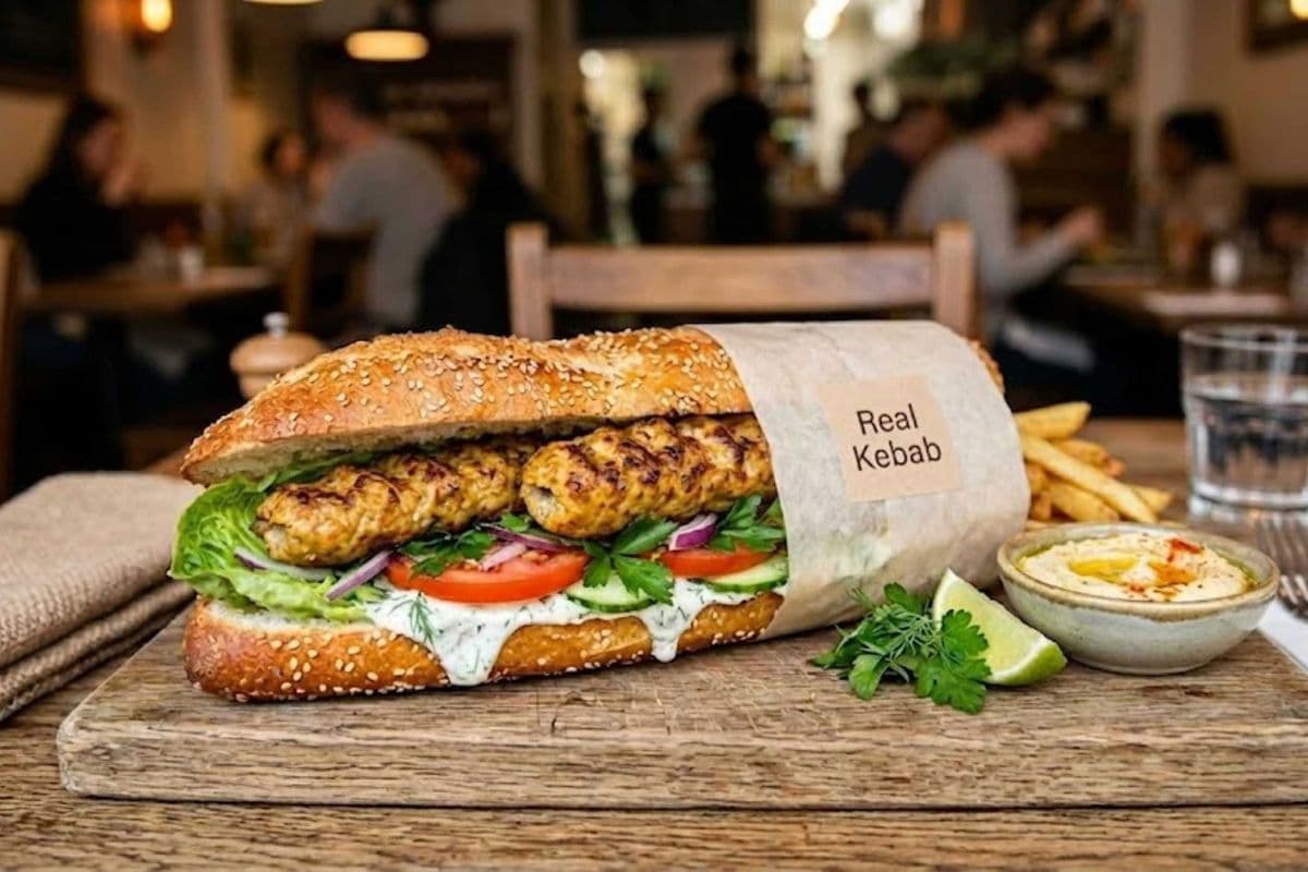Chicken Koobideh Sandwich