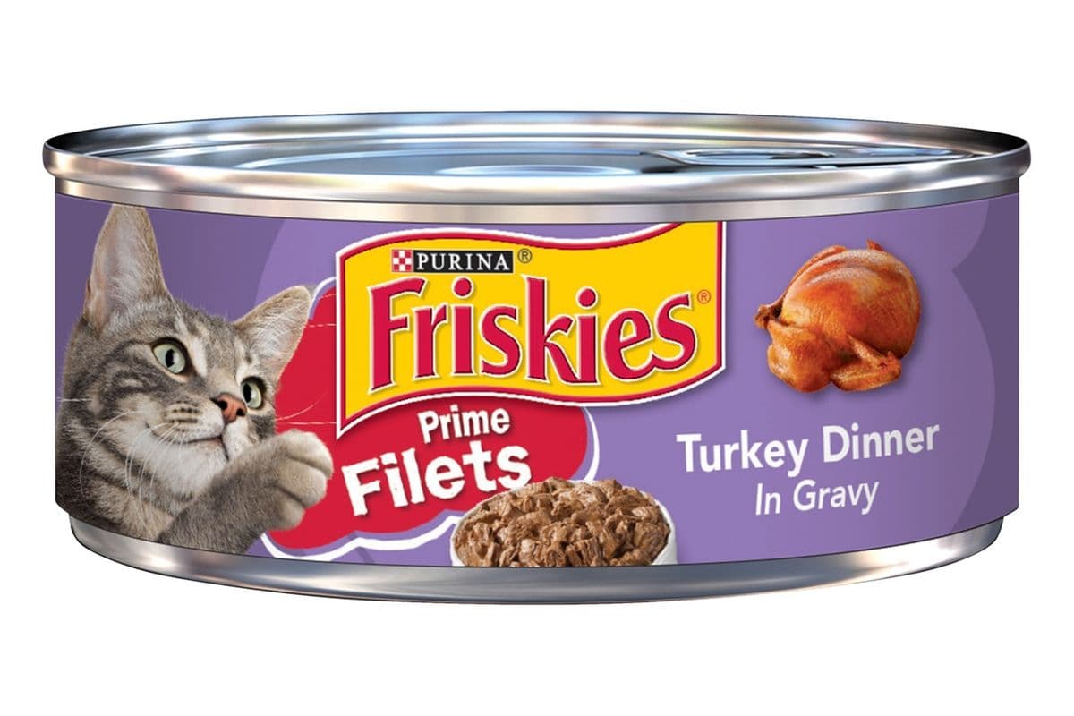 Friskies Pate Turkey Dinner Cat Food (156 g)