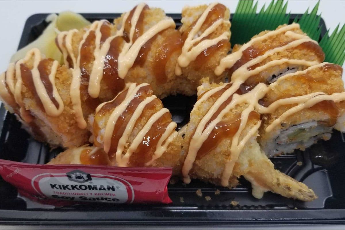 Crunchy Double Prawn Dynamite Roll