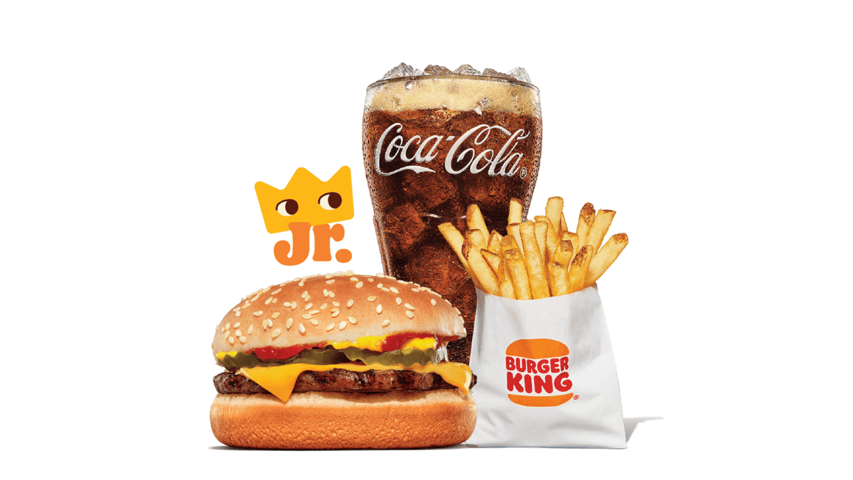 Cheeseburger King Jr.® Meal