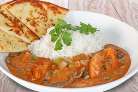 Butter Chicken Rice Bowl