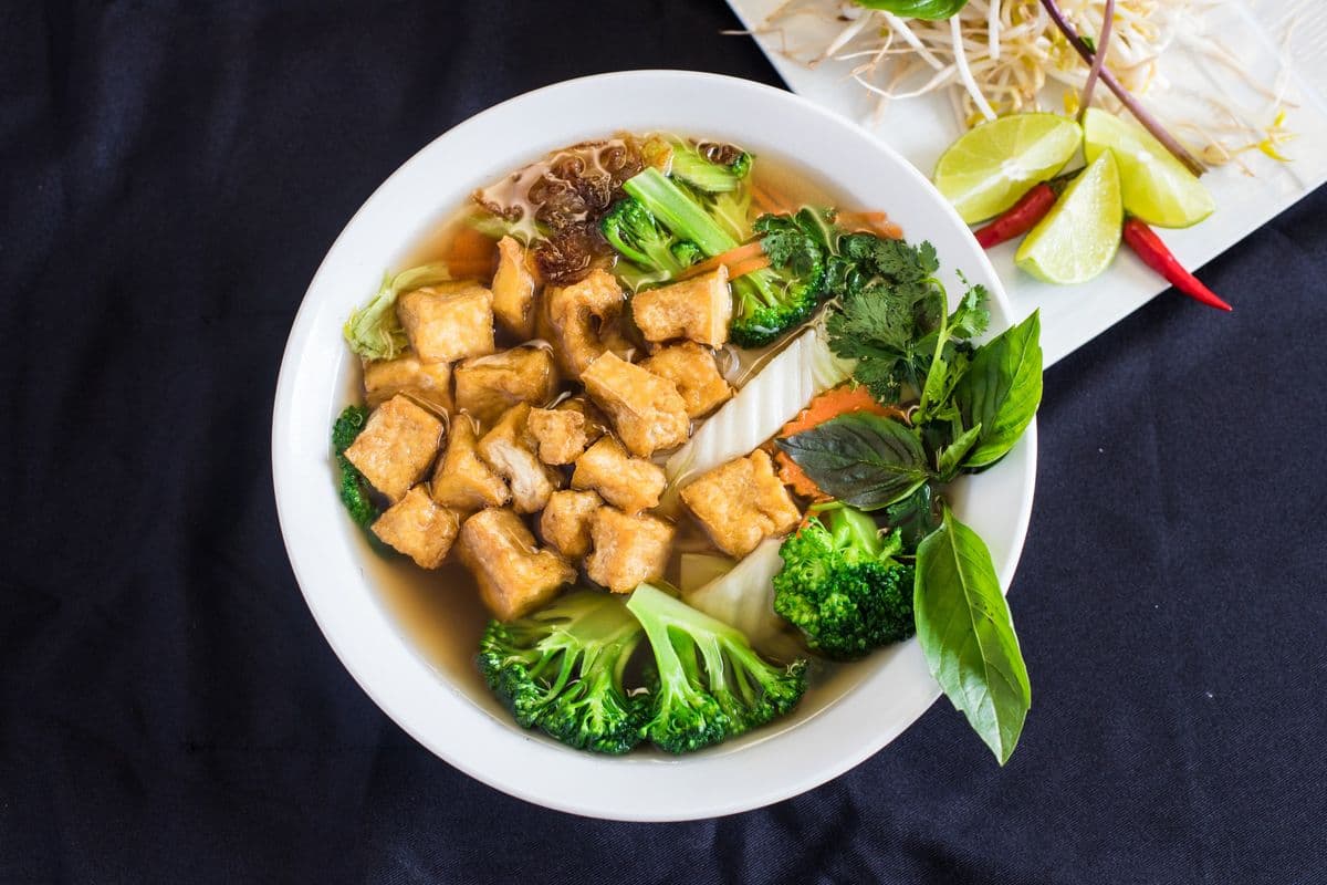VG2. Vegetable Rice Noodle Soup - Phở Chay