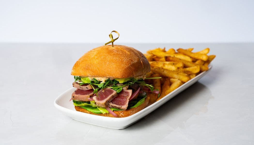 Seared Tuna Sandwich