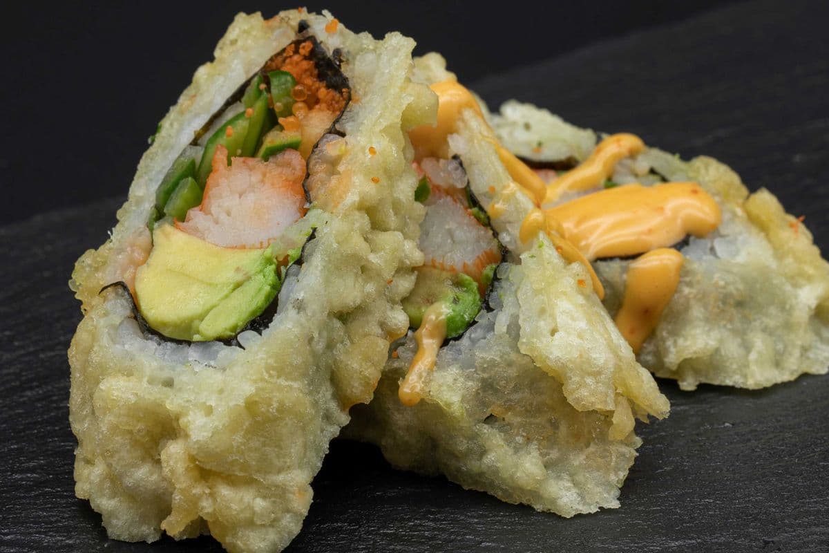160. Spicy Cali Tempura Roll (8 pcs)