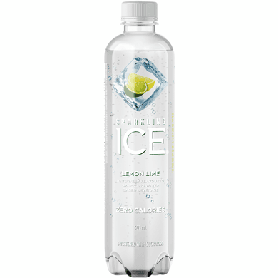 Sparkling Ice Boisson Aromatisée a Base D' eau Pétillante Citron et Lime 503ml/ Sparkling Ice Flavoured Water Lemon Lime 503ml