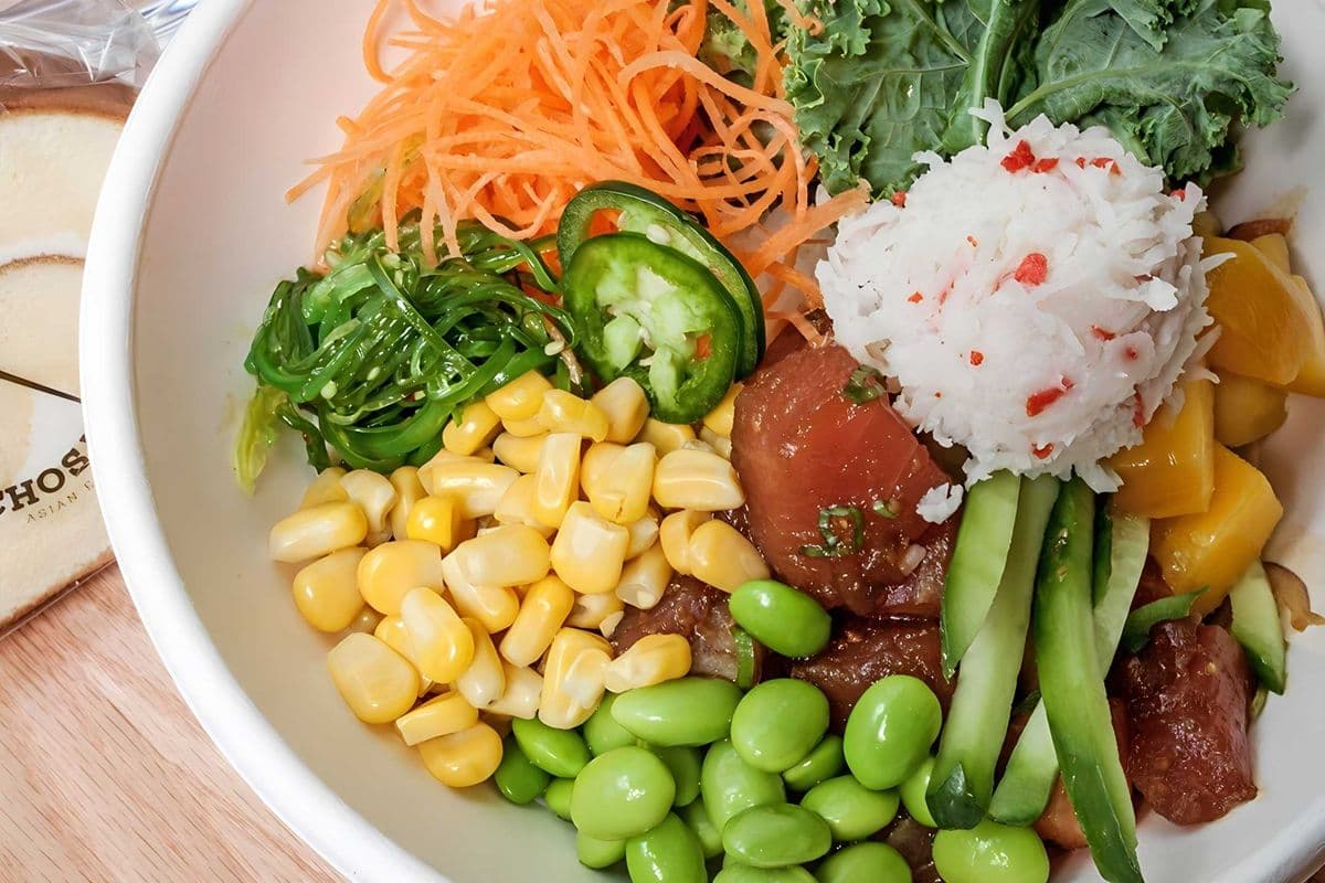 Build Your Own Poke Bowl (Two Proteins)