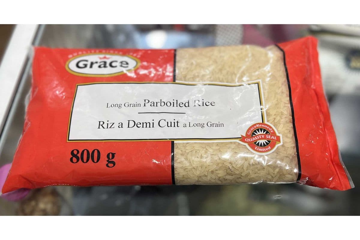 Grace Long Grain Parboiled Rice (800g)
